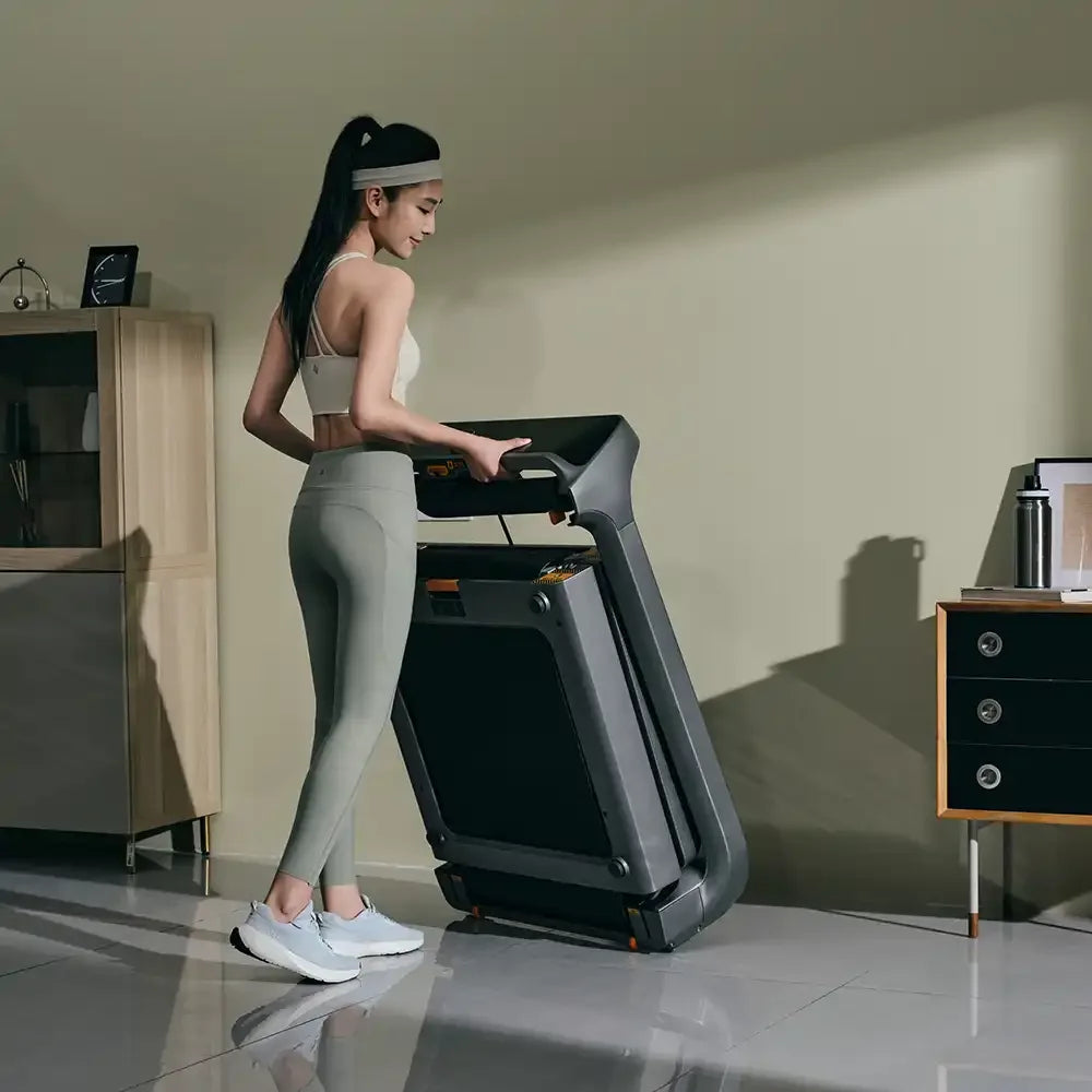 King Smith X218 Smart Foldable Treadmill 1.75 HP with Armrest - Tashqila King Smith X218 Smart Foldable Treadmill 1.75 HP with Armrest - Tashqila